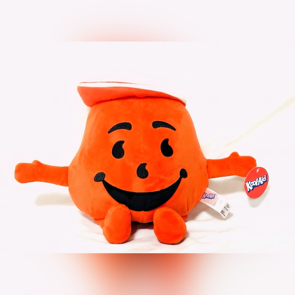 Vintage Fiesta Kool-Aid Man 10” Plush Stuffed Animal Brand new with tag